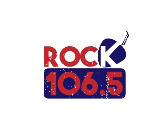 Rock 106.5 logo design by samuraiXcreations