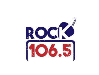 Rock 106.5 logo design by samuraiXcreations