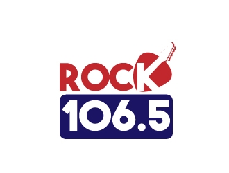 Rock 106.5 logo design by samuraiXcreations