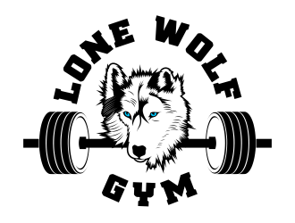 Lone Wolf Gym logo design by beejo