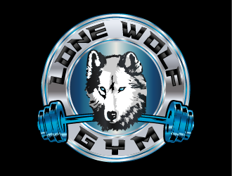 Lone Wolf Gym logo design by IanGAB