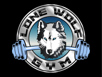Lone Wolf Gym logo design by IanGAB