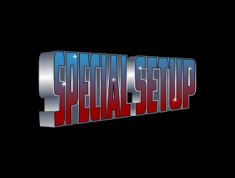 SPECIAL SETUP  logo design by Kruger