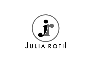 Julia Roth  [logo for bat-mitzvah party] logo design by STTHERESE