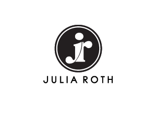 Julia Roth  [logo for bat-mitzvah party] logo design by STTHERESE
