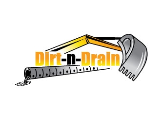 Dirt-N-Drain logo design by Gaze