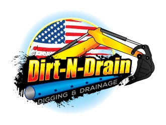 Dirt-N-Drain logo design by dshineart