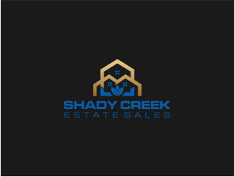 Shady Creek Estate Sales logo design by stark