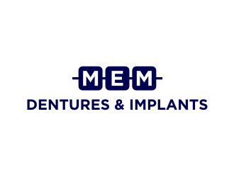 Memphis Dentures & Implants logo design by protein