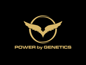 POWER by GENETICS logo design by afra_art