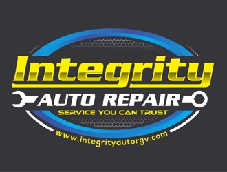 INTEGRITY AUTO REPAIR logo design by MAXR