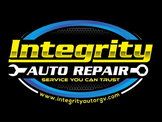 INTEGRITY AUTO REPAIR logo design by MAXR