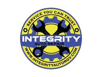 INTEGRITY AUTO REPAIR logo design by dasigns