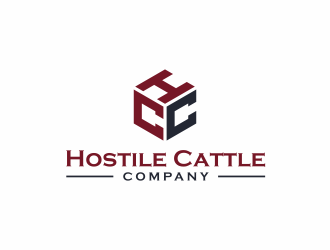 Hostile Cattle Company logo design by ammad