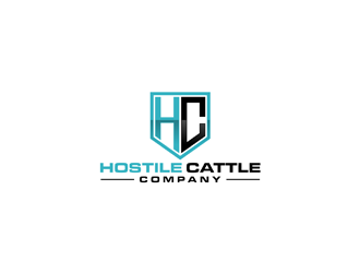 Hostile Cattle Company logo design by ndaru