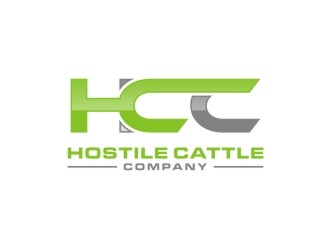 Hostile Cattle Company logo design by EkoBooM