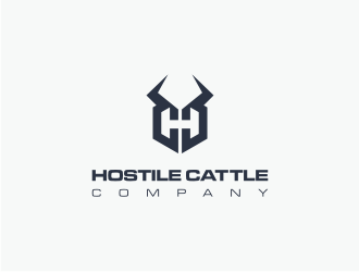 Hostile Cattle Company logo design by Susanti