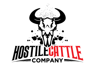 Hostile Cattle Company logo design by PRN123