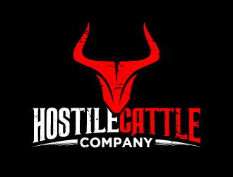 Hostile Cattle Company logo design by PRN123
