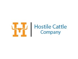 Hostile Cattle Company logo design by chumberarto
