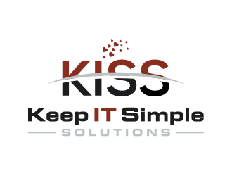Keep It Simple Solutions. KISS for short logo design by cintoko