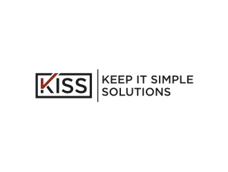 Keep It Simple Solutions. KISS for short logo design by protein