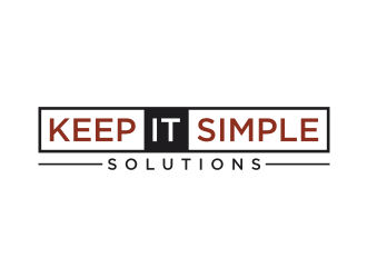 Keep It Simple Solutions. KISS for short logo design by nurul_rizkon