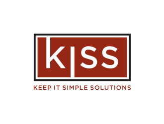 Keep It Simple Solutions. KISS for short logo design by Zhafir