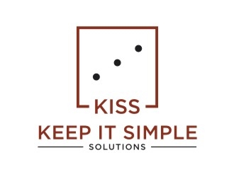 Keep It Simple Solutions. KISS for short logo design by EkoBooM