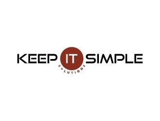Keep It Simple Solutions. KISS for short logo design by maserik