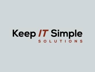 Keep It Simple Solutions. KISS for short logo design by maserik