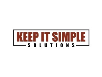 Keep It Simple Solutions. KISS for short logo design by agil