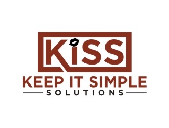 Keep It Simple Solutions. KISS for short logo design by agil