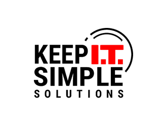 Keep It Simple Solutions. KISS for short logo design by Coolwanz