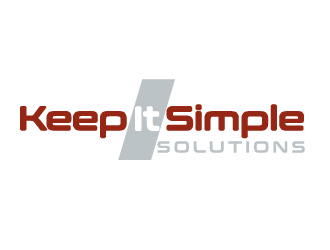 Keep It Simple Solutions. KISS for short logo design by axel182