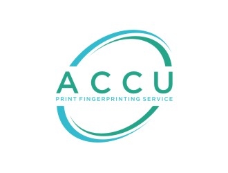 ACCU-Print Fingerprinting Service logo design by sabyan