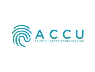 ACCU-Print Fingerprinting Service logo design by sabyan