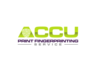 ACCU-Print Fingerprinting Service logo design by ammad