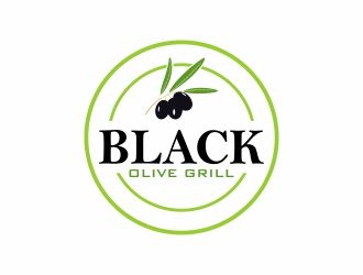 Black Olive Grill logo design by naldart