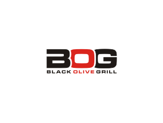 Black Olive Grill logo design by bricton