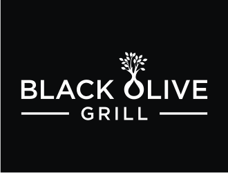 Black Olive Grill logo design by ohtani15