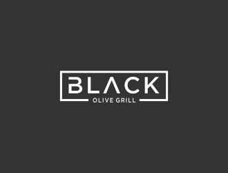 Black Olive Grill logo design by afra_art