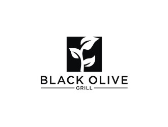 Black Olive Grill logo design by sabyan