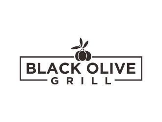 Black Olive Grill logo design by agil