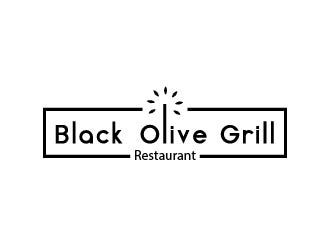 Black Olive Grill logo design by chumberarto