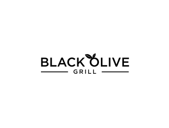 Black Olive Grill logo design by Barkah