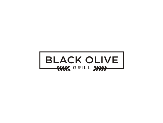 Black Olive Grill logo design by Barkah