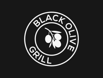 Black Olive Grill logo design by berkahnenen
