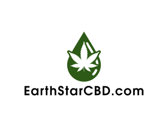 EarthStarCBD.com logo design by BlessedArt