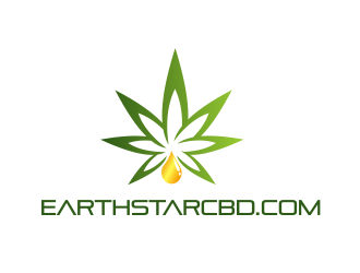 EarthStarCBD.com logo design by Cekot_Art